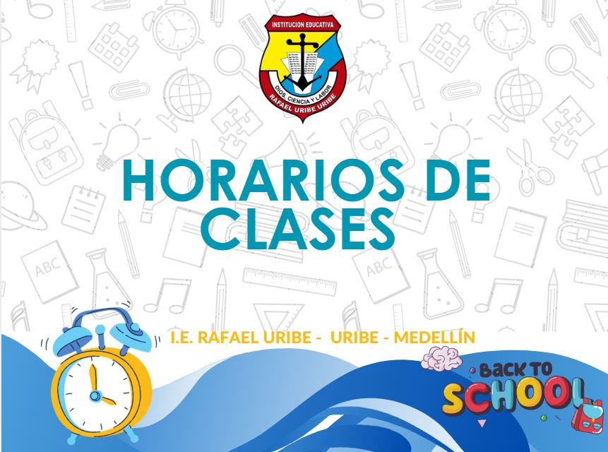 Horarios de clases